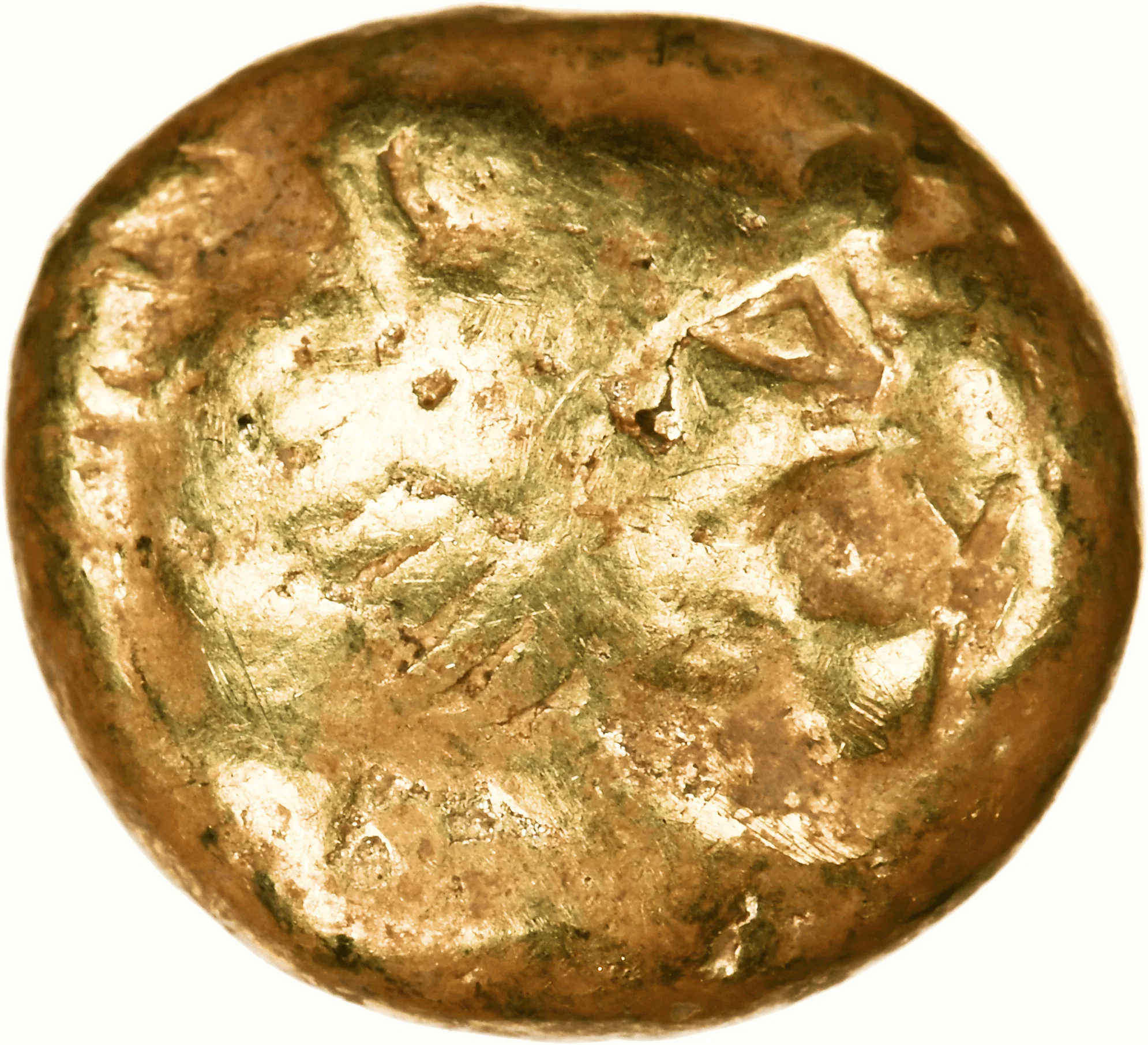 古代リディア王国 紀元前610-546年頃 1/3ステーター金貨 NGC VG Strike: 4/5 Surface: 4/5 - Image 3