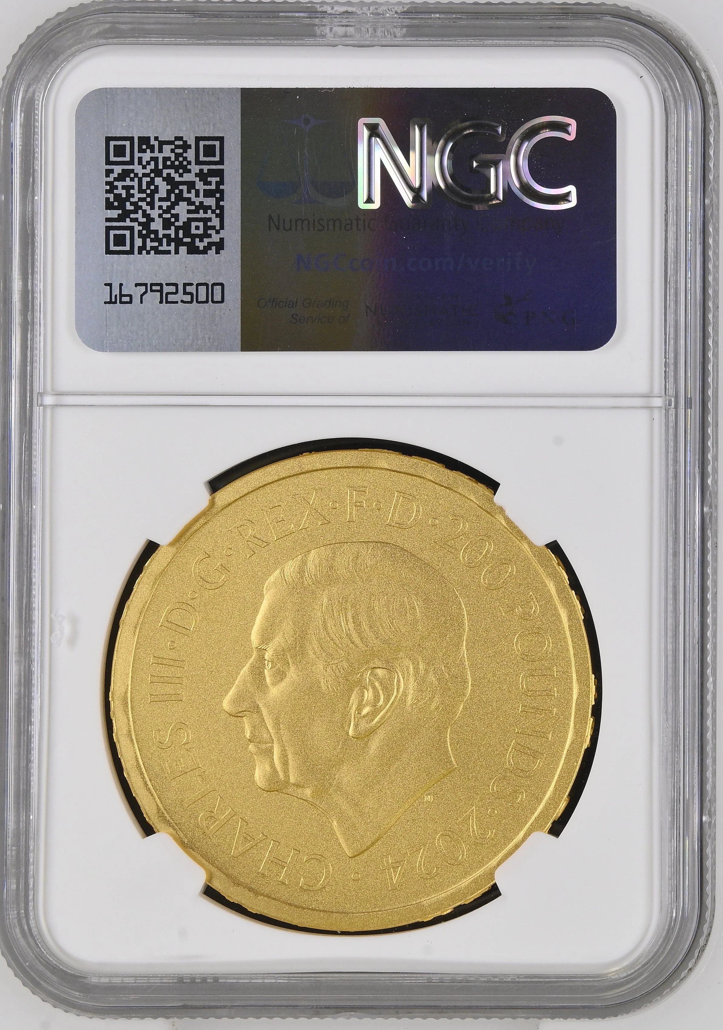 2024年 イギリス グレートエングレーバーシリーズ 聖ジョージの竜退治 2oz 200ポンド金貨 NGC PF70 MATTE 箱付き - Image 2